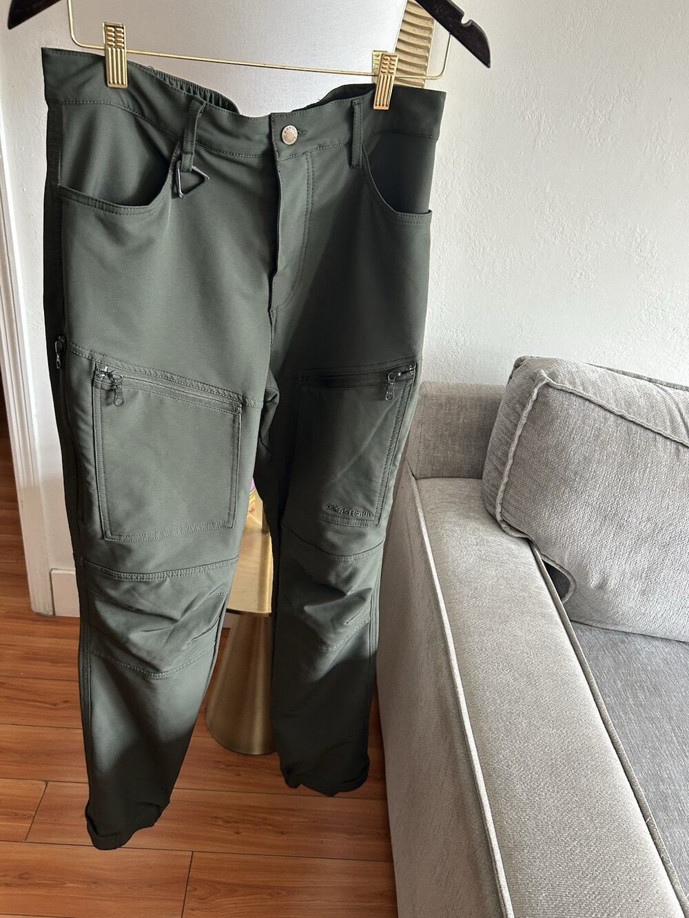 BAERSkin Tactical Utility Cargo Pants M Outdoor Gorpcore Green
